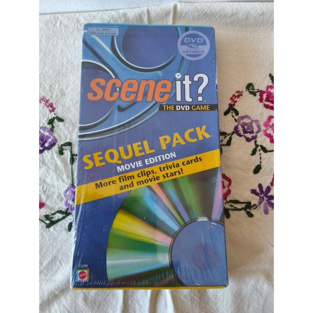 Scene It Game Sequel Pack Movie Edition The DVD Trivia Game BRAND NEW - SEALED